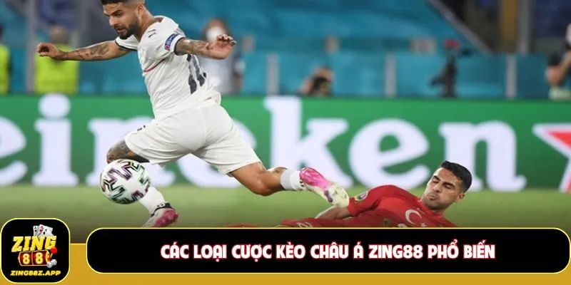 Các loại cược kèo châu Á Zing88 phổ biến