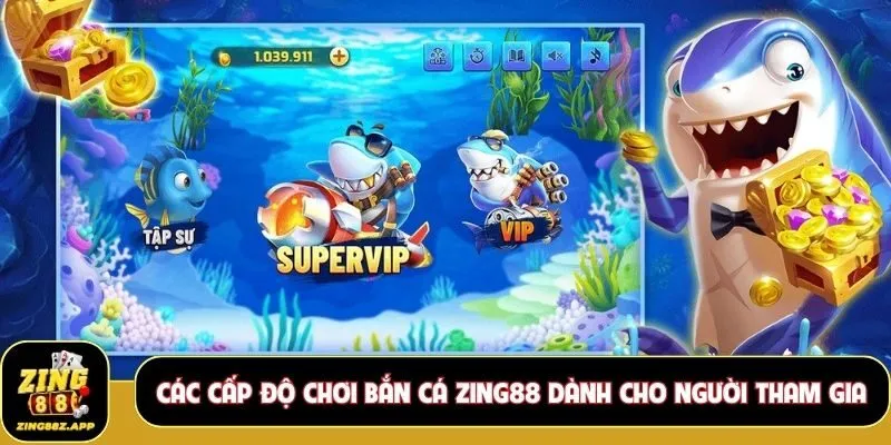 Mỗi cấp độ chơi xuất hiện số lượng sinh vật khác nhau